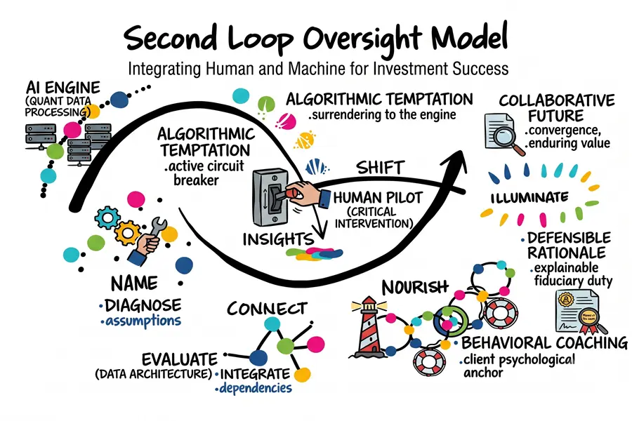 In the Second Loop, the role of the discretionary fund manager is to act as a permanent, active circuit breaker